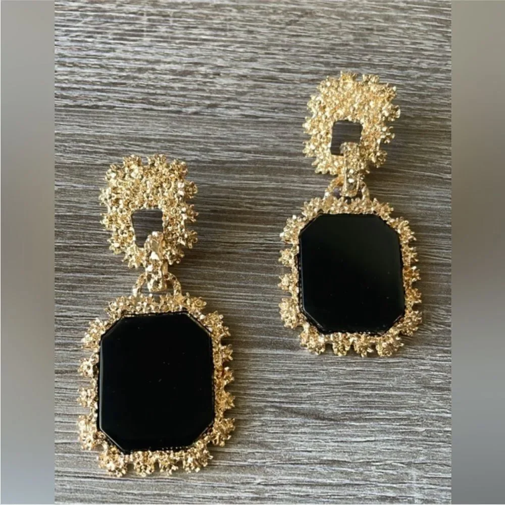 Bohemian drop earrings N361
